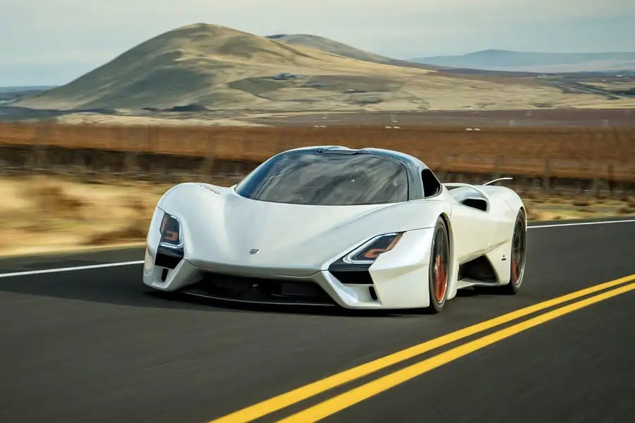 Fastest production cars in the world