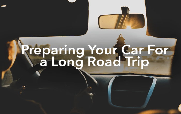 Preparing your car for a road trip tips